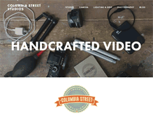 Tablet Screenshot of columbiastreet.com